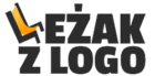 Leżak z logo